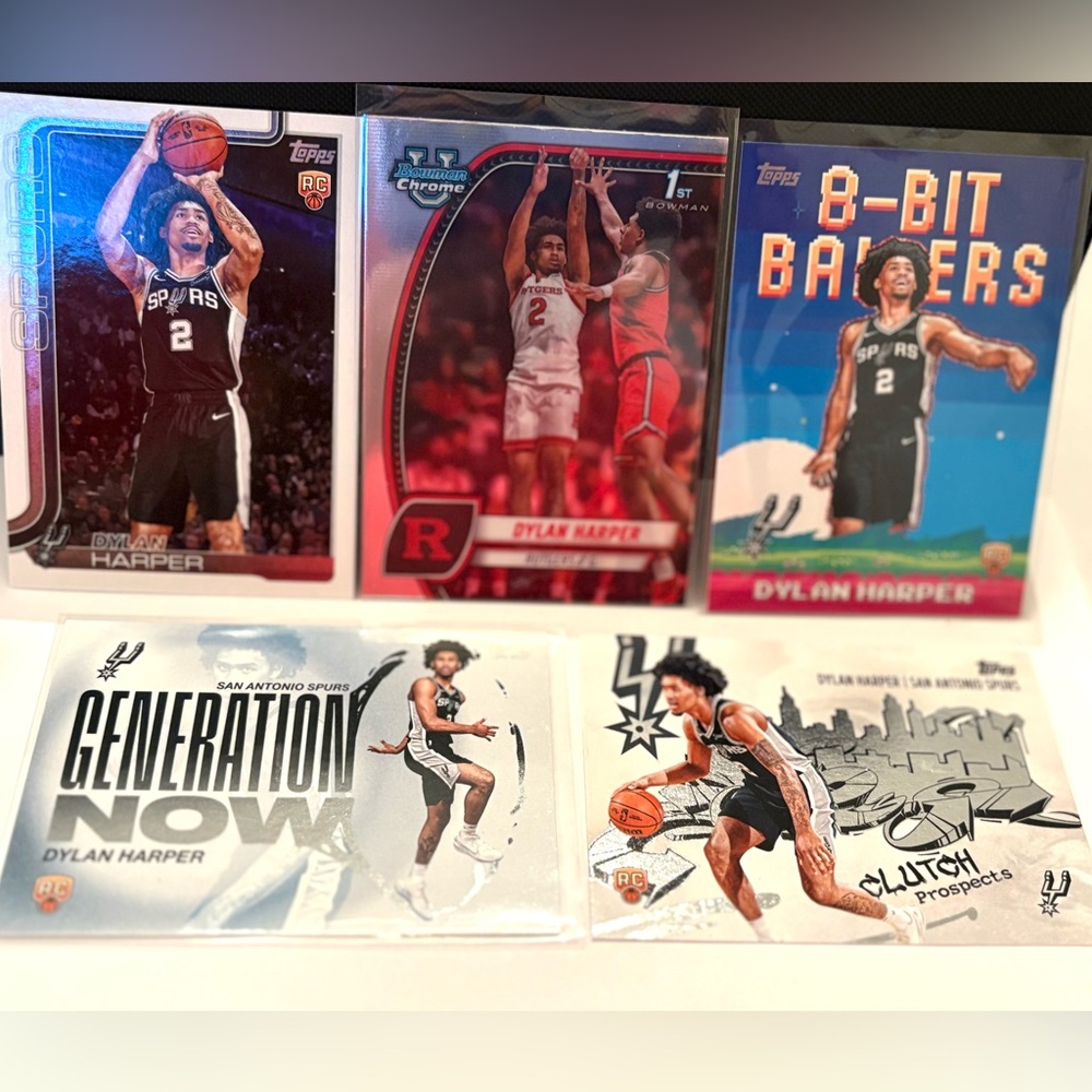 Dylan Harper Basketball Cards Lot